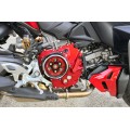 CNC Racing Clear Wet Clutch Cover for the Ducati 890 V2 Engine (2025+) CNC Racing Clear Wet Clutch Cover for the Ducati 890 V2 Engine (2025+)